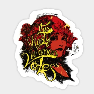 Nasty Women Vote Sticker